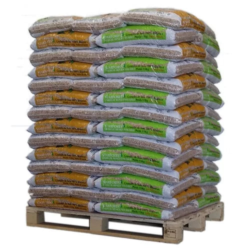 Starforest Premium Holzpellets (DINplus) – Palette 1050kg (70 Säcke)