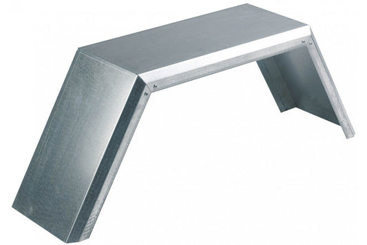 2-lagiger, 13 Zoll großer, verzinkter Kotflügel