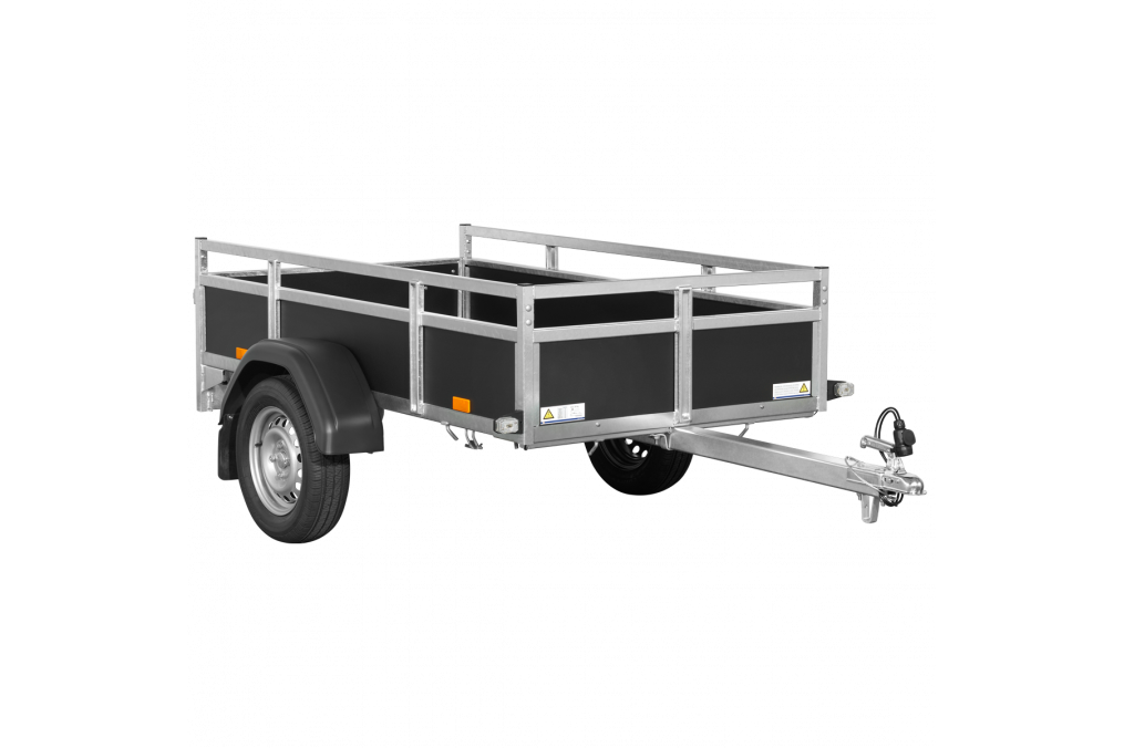 Klassischer Holzanhänger AMG75, 750 kg zulässiges Gesamtgewicht (255 x 133) – SARIS