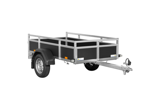 Klassischer Holzanhänger ASF75 aus Holz – zul. Gesamtgewicht 750 kg (205 x 113) – SARIS